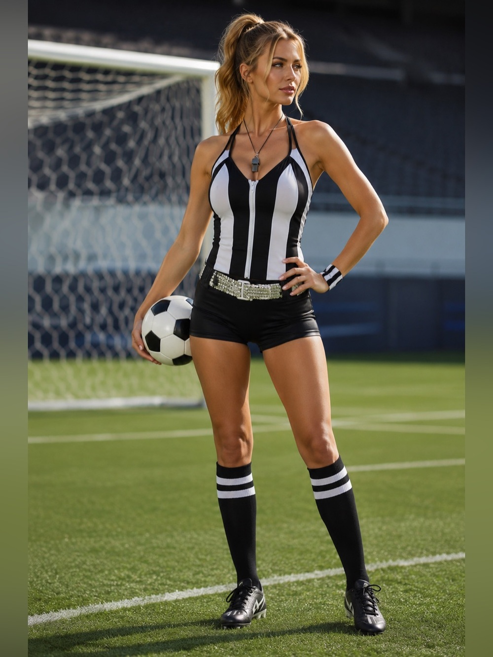 Frederick’s Vintage Sexy Referee Costume